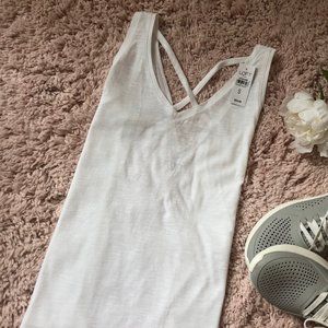 LOFT White cotton tank